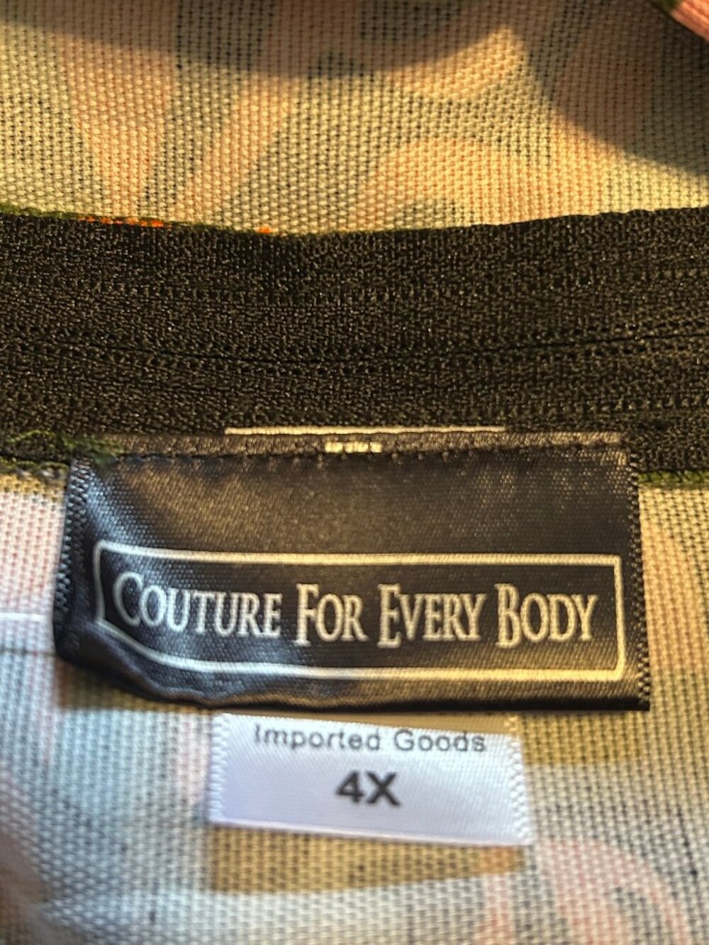 New-Dixiefried for Pinup Couture for Every Body Tiki Dress 4X with tags - Picture 6 of 10